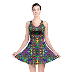 Artwork By Patrick-pattern-31 Reversible Skater Dress by ArtworkByPatrick