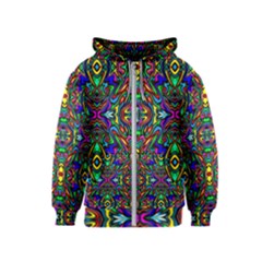 Artwork By Patrick-pattern-31 Kids  Zipper Hoodie by ArtworkByPatrick