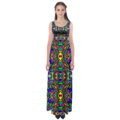 Artwork By Patrick-pattern-31 Empire Waist Maxi Dress by ArtworkByPatrick