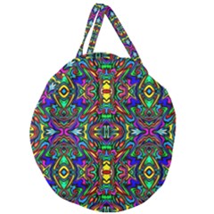 Artwork By Patrick-pattern-31 Giant Round Zipper Tote