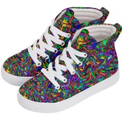 Artwork By Patrick-pattern-31 1 Kid s Hi-top Skate Sneakers