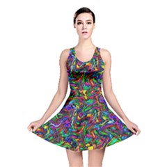 Artwork By Patrick-pattern-31 1 Reversible Skater Dress by ArtworkByPatrick