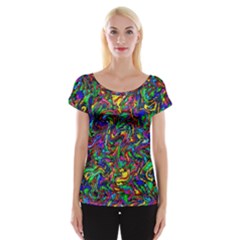 Artwork By Patrick-pattern-31 1 Cap Sleeve Tops by ArtworkByPatrick