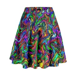 Artwork By Patrick-pattern-31 1 High Waist Skirt by ArtworkByPatrick