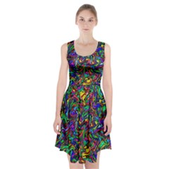 Artwork By Patrick-pattern-31 1 Racerback Midi Dress by ArtworkByPatrick