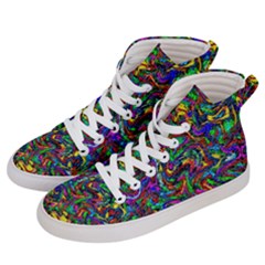 Artwork By Patrick-pattern-31 1 Men s Hi-top Skate Sneakers