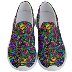 Artwork By Patrick-pattern-31 1 Men s Lightweight Slip Ons