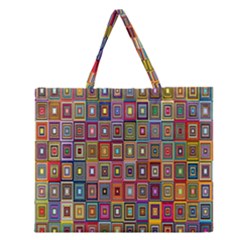 Artwork By Patrick-pattern-33 Zipper Large Tote Bag by ArtworkByPatrick