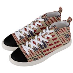 Usa Men s Mid-top Canvas Sneakers