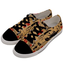 55 Chevy Men s Low Top Canvas Sneakers