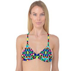 Artwork By Patrick--colorful-1 Reversible Tri Bikini Top by ArtworkByPatrick