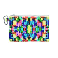 Artwork By Patrick--colorful-1 Canvas Cosmetic Bag (medium)