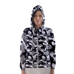 Camouflage 02 Hooded Wind Breaker (women)