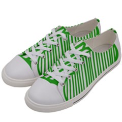 Green Trademark Promo Women s Low Top Canvas Sneakers