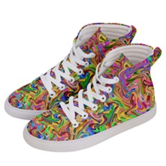 Colorful-2 Men s Hi-top Skate Sneakers