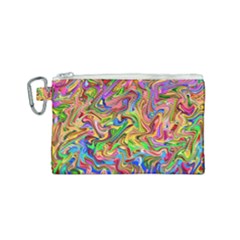 Colorful-2 Canvas Cosmetic Bag (small)