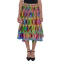 Peace Sign Perfect Length Midi Skirt View1