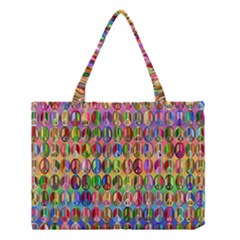 Peace Sign Medium Tote Bag by ArtworkByPatrick