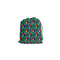 Colorful-4 Drawstring Pouches (xs)  by ArtworkByPatrick