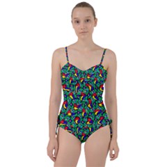 Colorful-4 1 Sweetheart Tankini Set by ArtworkByPatrick