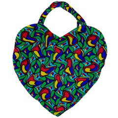 Colorful-4 1 Giant Heart Shaped Tote