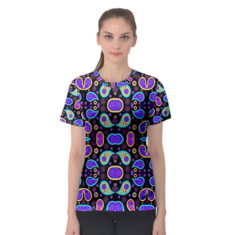 Colorful-5 Women s Sport Mesh Tee by ArtworkByPatrick