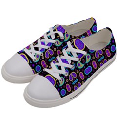 Colorful-5 Women s Low Top Canvas Sneakers