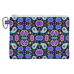 Colorful-5 Canvas Cosmetic Bag (xl)