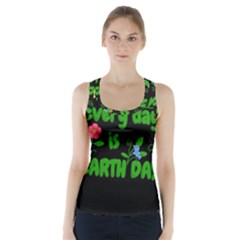 Earth Day Racer Back Sports Top