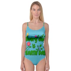 Earth Day Camisole Leotard  by Valentinaart