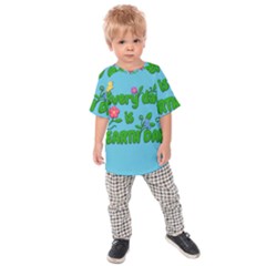 Earth Day Kids Raglan Tee