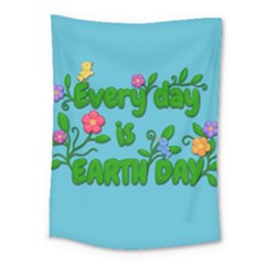 Earth Day Medium Tapestry by Valentinaart