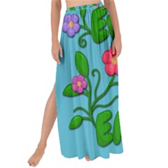 Earth Day Maxi Chiffon Tie-up Sarong