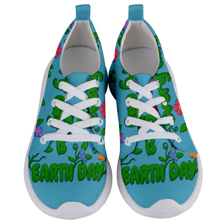 Earth Day Women s Lightweight Sports Shoes