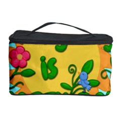 Earth Day Cosmetic Storage Case by Valentinaart