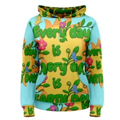 Earth Day Women s Pullover Hoodie by Valentinaart