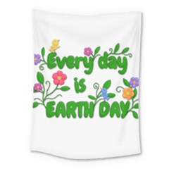 Earth Day Medium Tapestry by Valentinaart