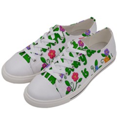 Earth Day Women s Low Top Canvas Sneakers