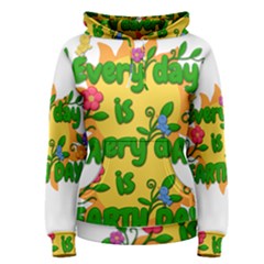 Earth Day Women s Pullover Hoodie by Valentinaart