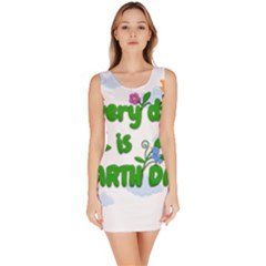 Earth Day Bodycon Dress by Valentinaart