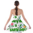 Earth Day Strapless Bra Top Dress View2