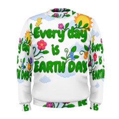 Earth Day Men s Sweatshirt by Valentinaart