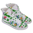 Earth day Men s Hi-Top Skate Sneakers View3