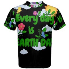 Earth Day Men s Cotton Tee by Valentinaart