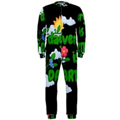 Earth Day Onepiece Jumpsuit (men)  by Valentinaart