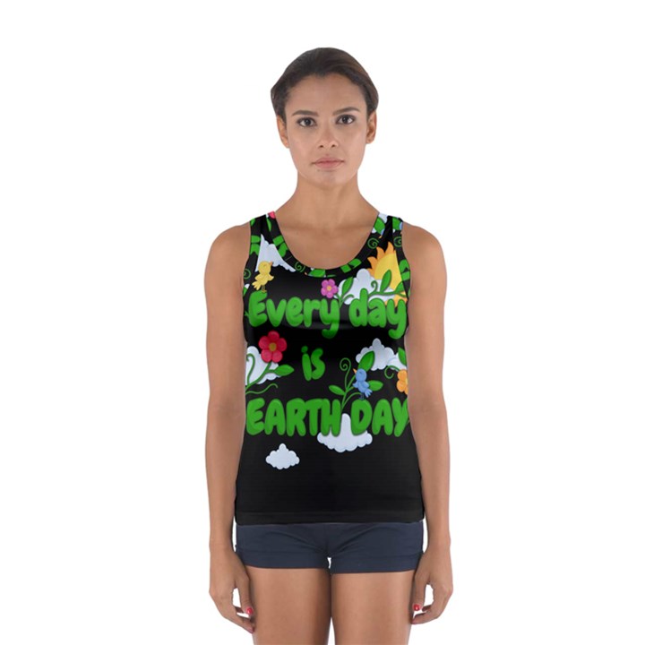 Earth day Sport Tank Top 