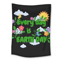 Earth Day Medium Tapestry by Valentinaart