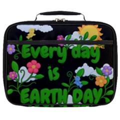 Earth Day Full Print Lunch Bag by Valentinaart