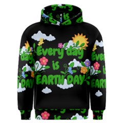 Earth Day Men s Overhead Hoodie by Valentinaart