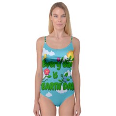 Earth Day Camisole Leotard  by Valentinaart